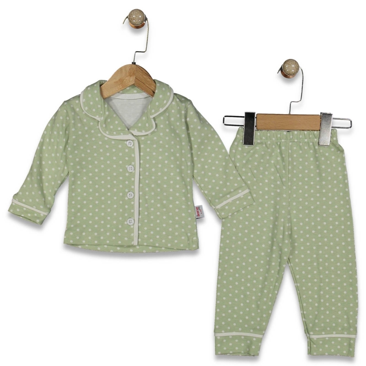 KIZ 9/24 AY PUANTİYELİ BASKILI PJAMA TAKIM