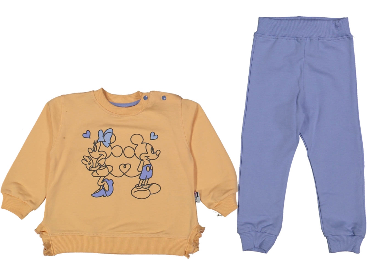 KIZ 9/24 AY SİMLİ MİNİ BASKILI TAKIM