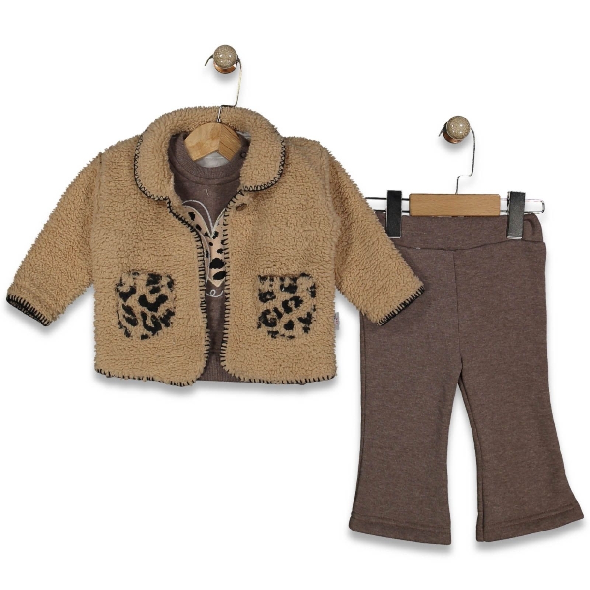 KIZ 9/24 AY WELSOFT CEKETLİ 3LÜ TAKIM