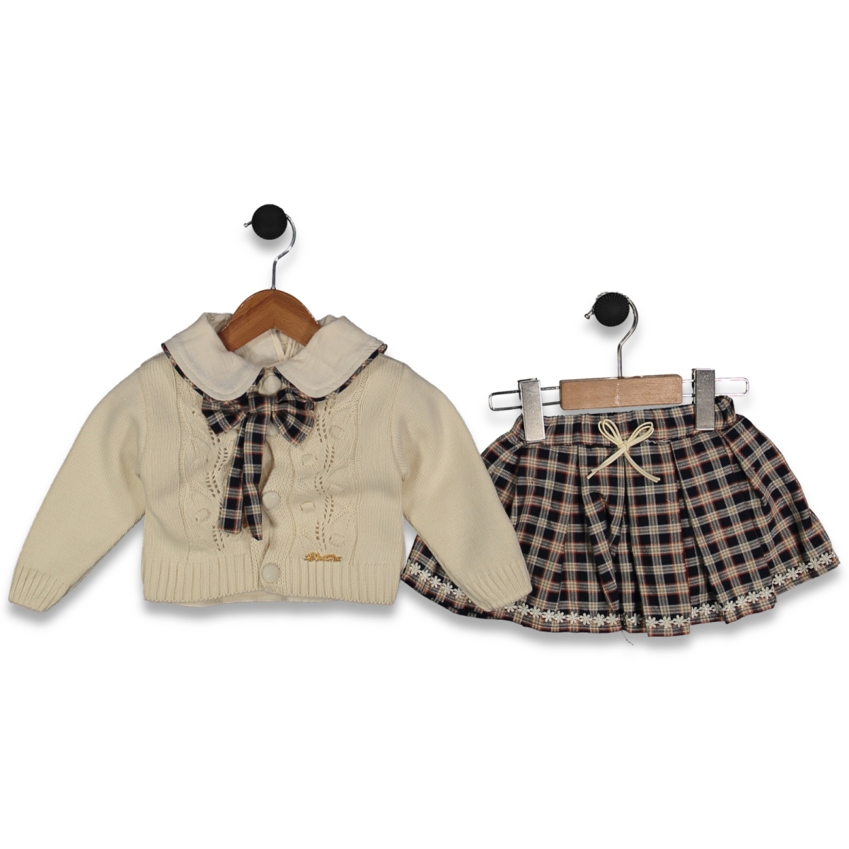 KIZ 9/24 AY YAKASI KIL BİYELİ TUNİK TRİKO HIRKALI