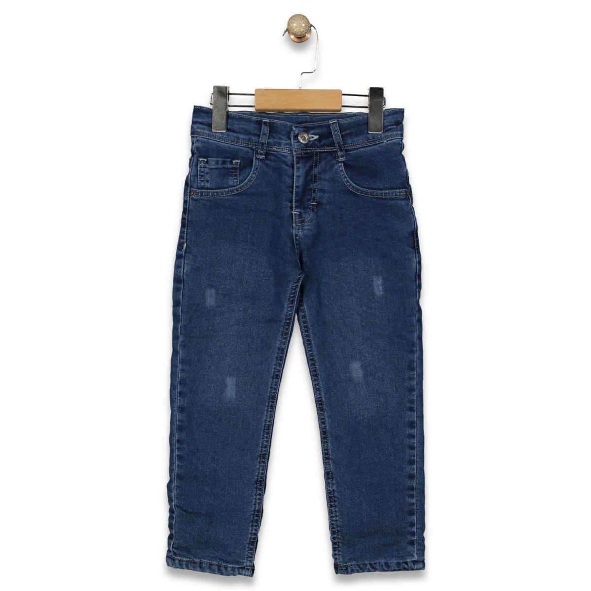 KIZ 9/38 BEDEN  İÇİ WELSOFTLU KOT PANTALON