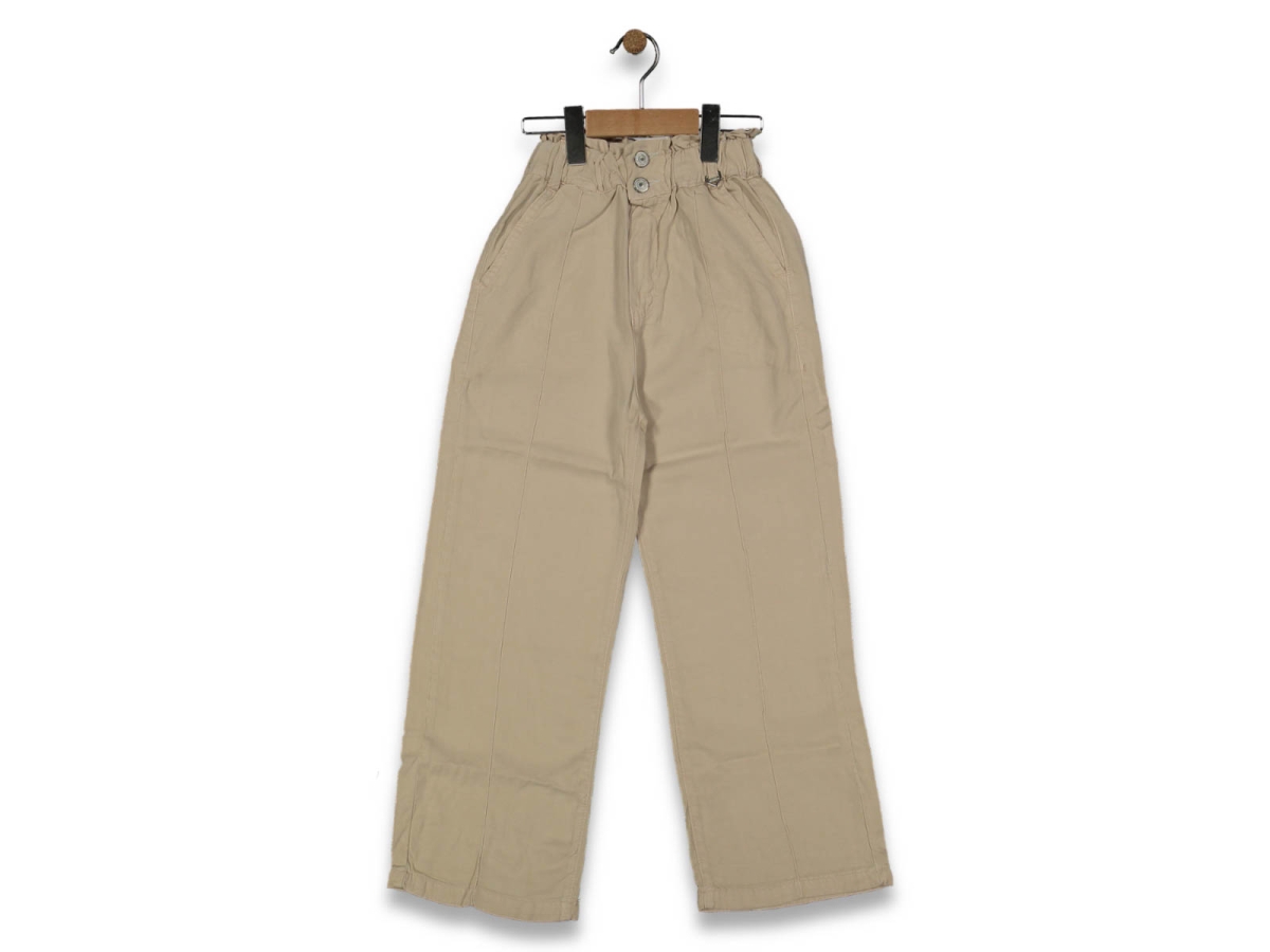 KIZ / AY MODAL YÜKSEK BEL ÖN ÇIMA DİKİŞLİ