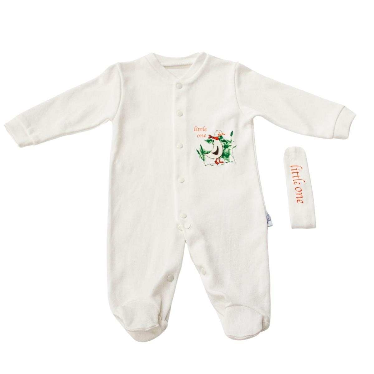 KIZ BEBEK  KUŞ BASKILI ÖNDEN ÇITÇITLI TULUM