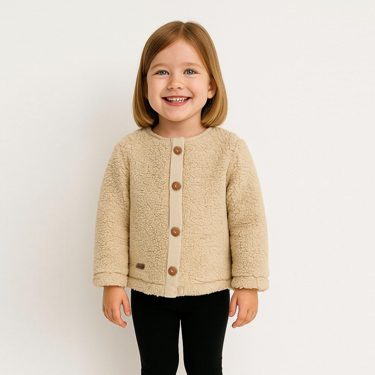 KIZ ÇOCUK 1-4 YAŞ WELSOFT CEKET