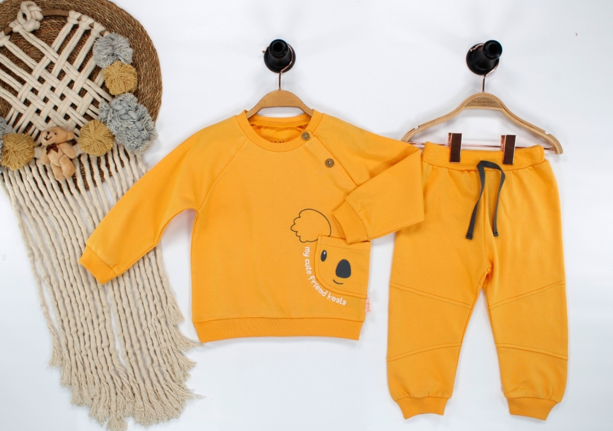 KOALA CEP DETAYLI YAKA DÜĞMELİ ERKEK 2&#039;Lİ TAKIM