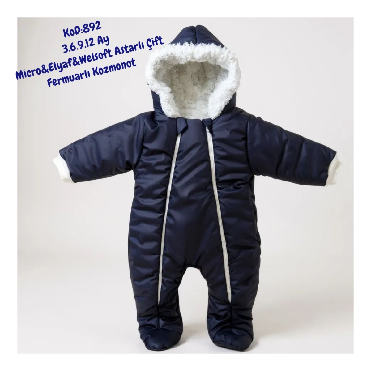 Kozmonot / Çift Fermuarlı