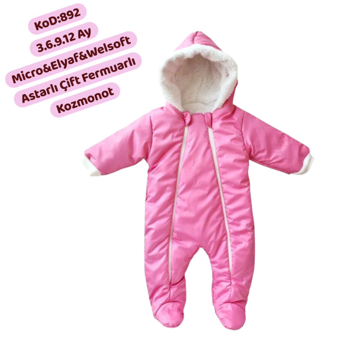 Kozmonot / Çift Fermuarlı