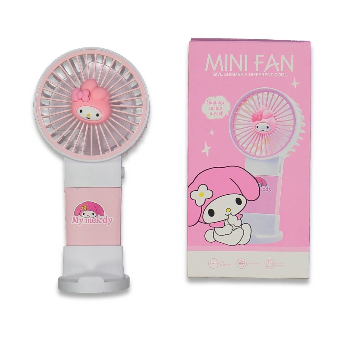 MARLA 002-UNİSEX İTHAL GIVE SUMMER ŞARZLI MİNİ FAN