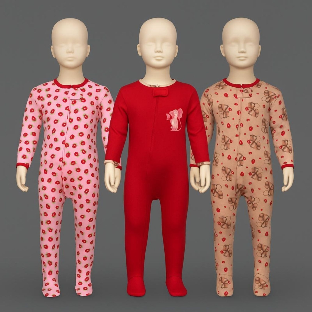 MIDIRIK 855-KIZ 9/18 AY FERMUARLI FARE TULUM