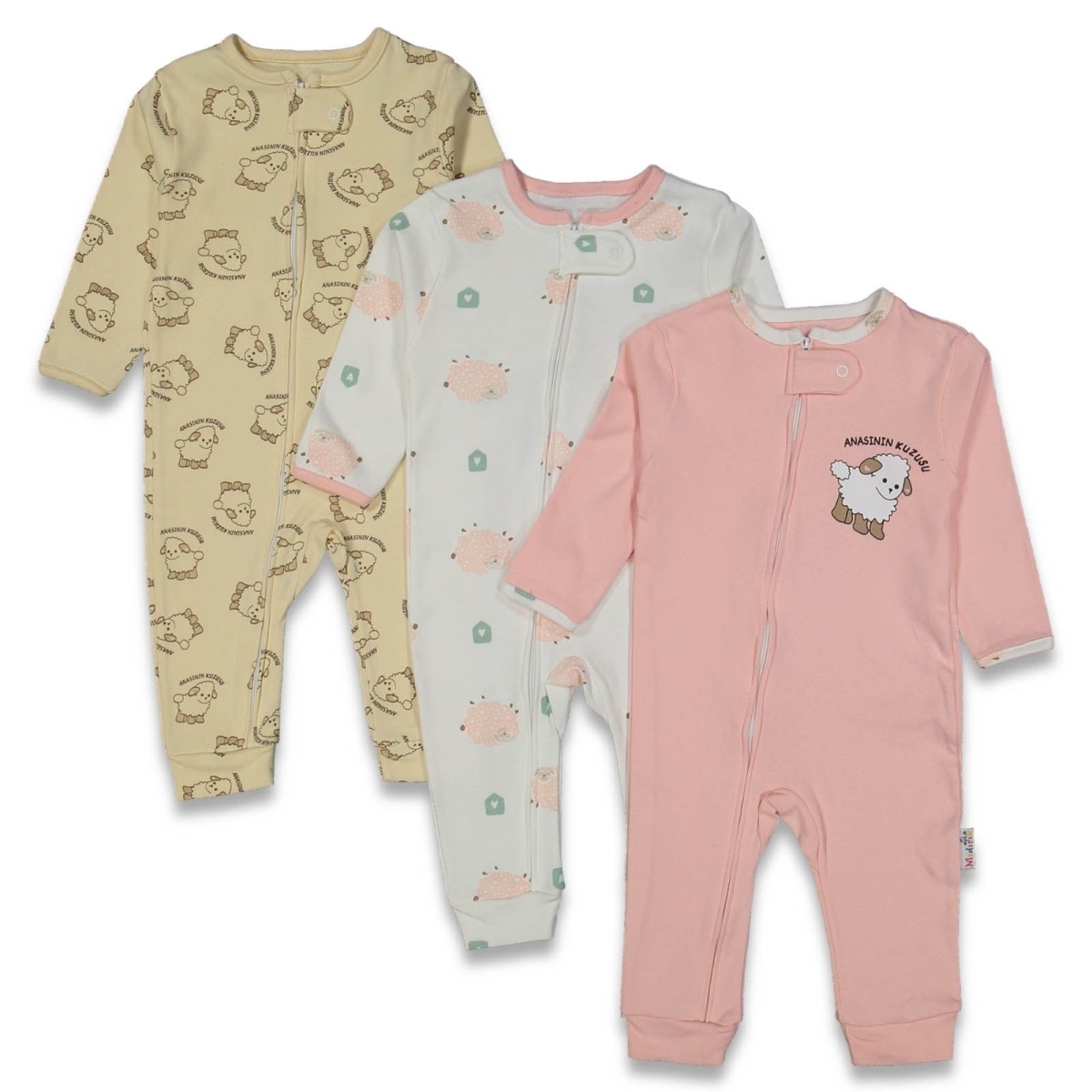 MIDIRIK 860-KIZ 9/18 AY FERMUARLI KUZU TULUM