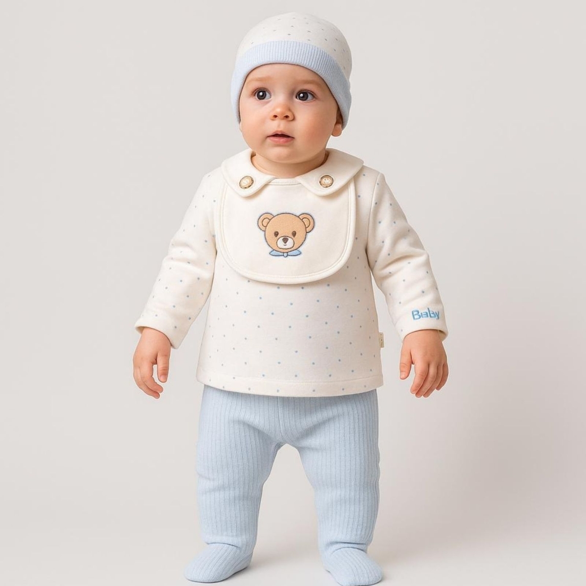 MİNİCAYZEN 2088-ERKEK 1/3 AY BABY BOY 5 Lİ SET