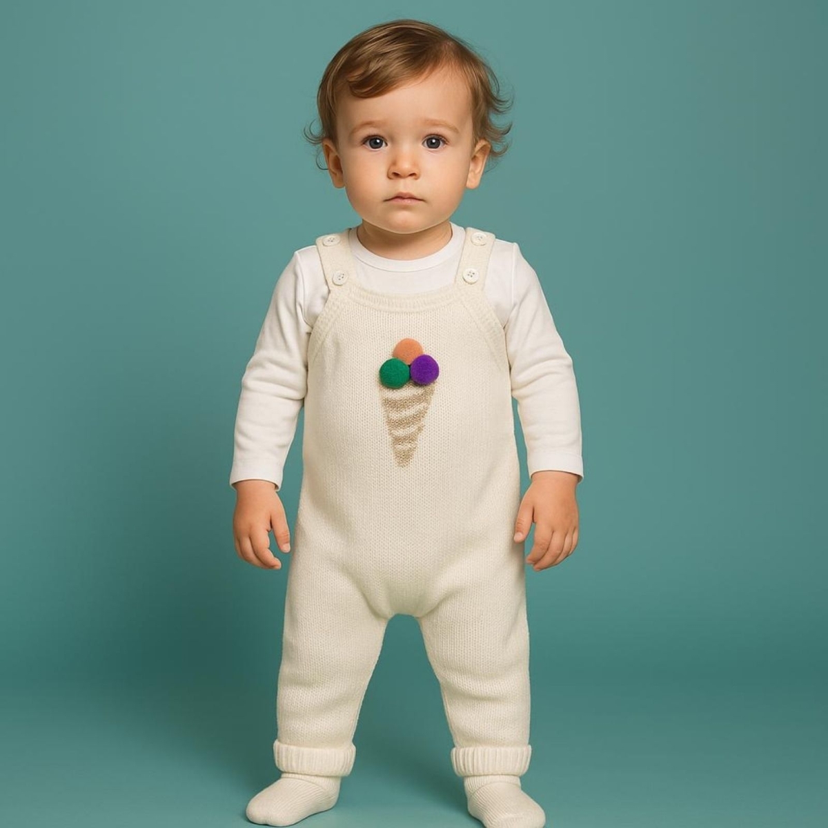 MİNİKAY 01502-UNISEX 6/12  AY DONDURMALI BAHÇIVAN 