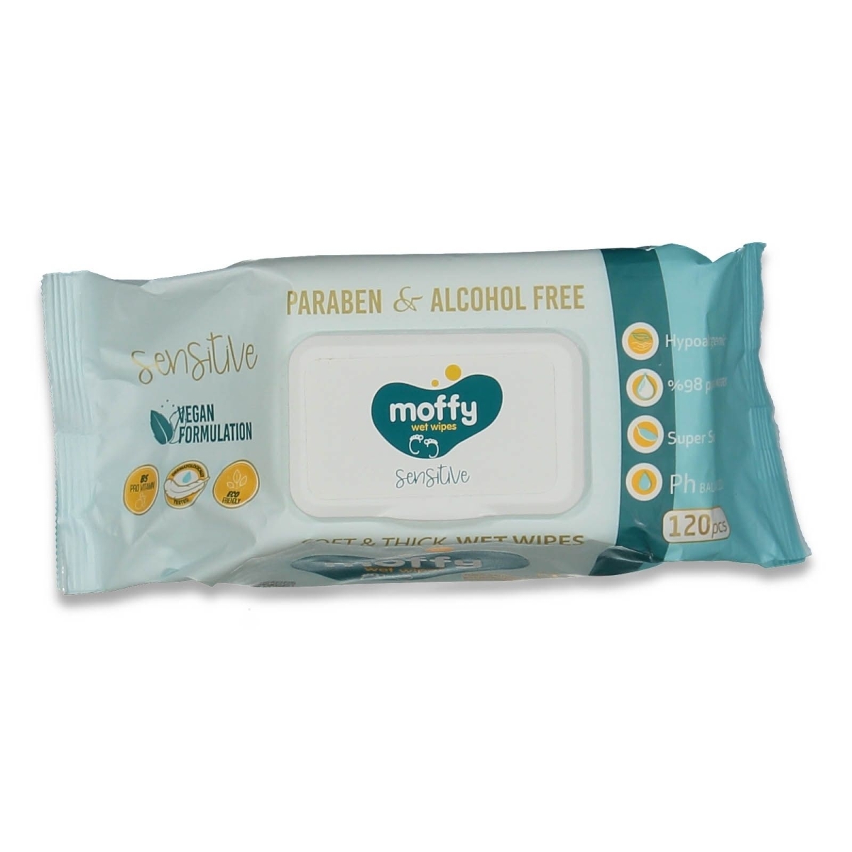 MOFFY MM00001-120 PCS  ISLAK HAVLU (120*12)