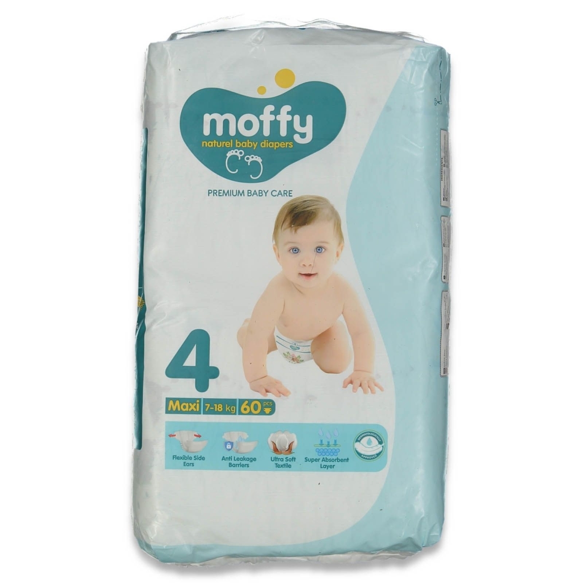 MOFFY MM00034-MOFFY JUMBO NO:4 7/18 KG (60 PCS X 4)