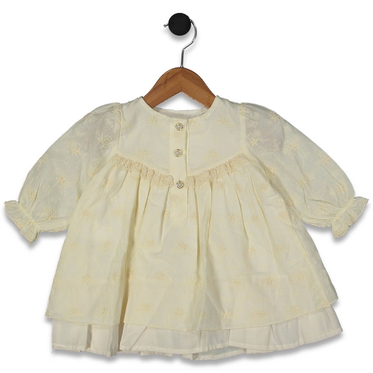 NOY NOY 9332-KIZ 9/24 AY BRODE ROBA KOPENAKİ ELBİSE