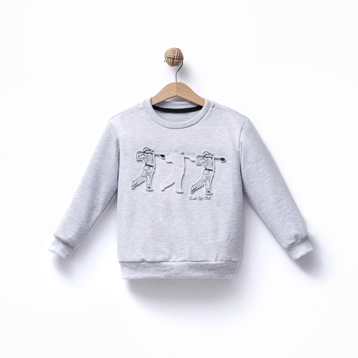 OVERDO  ERKEK 9-12 BASKILI SWEAT