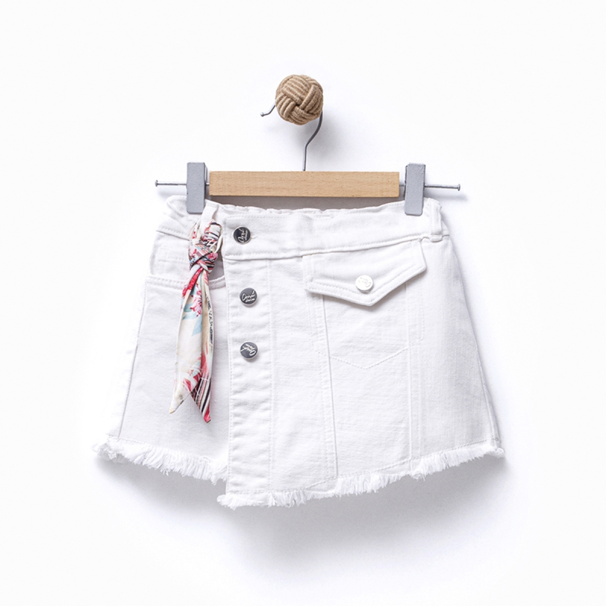 OVERDO KIZ 5-8 YAŞ CEP DETAYLI HAM ETEK