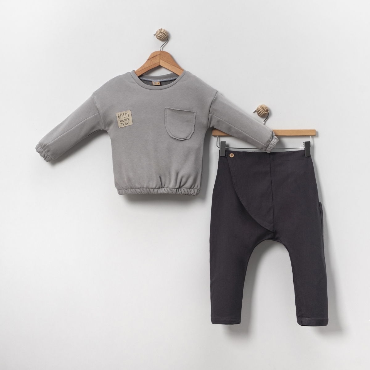 OVERSİZE ERKEK ŞALVARLI İKİLİ TAKIM