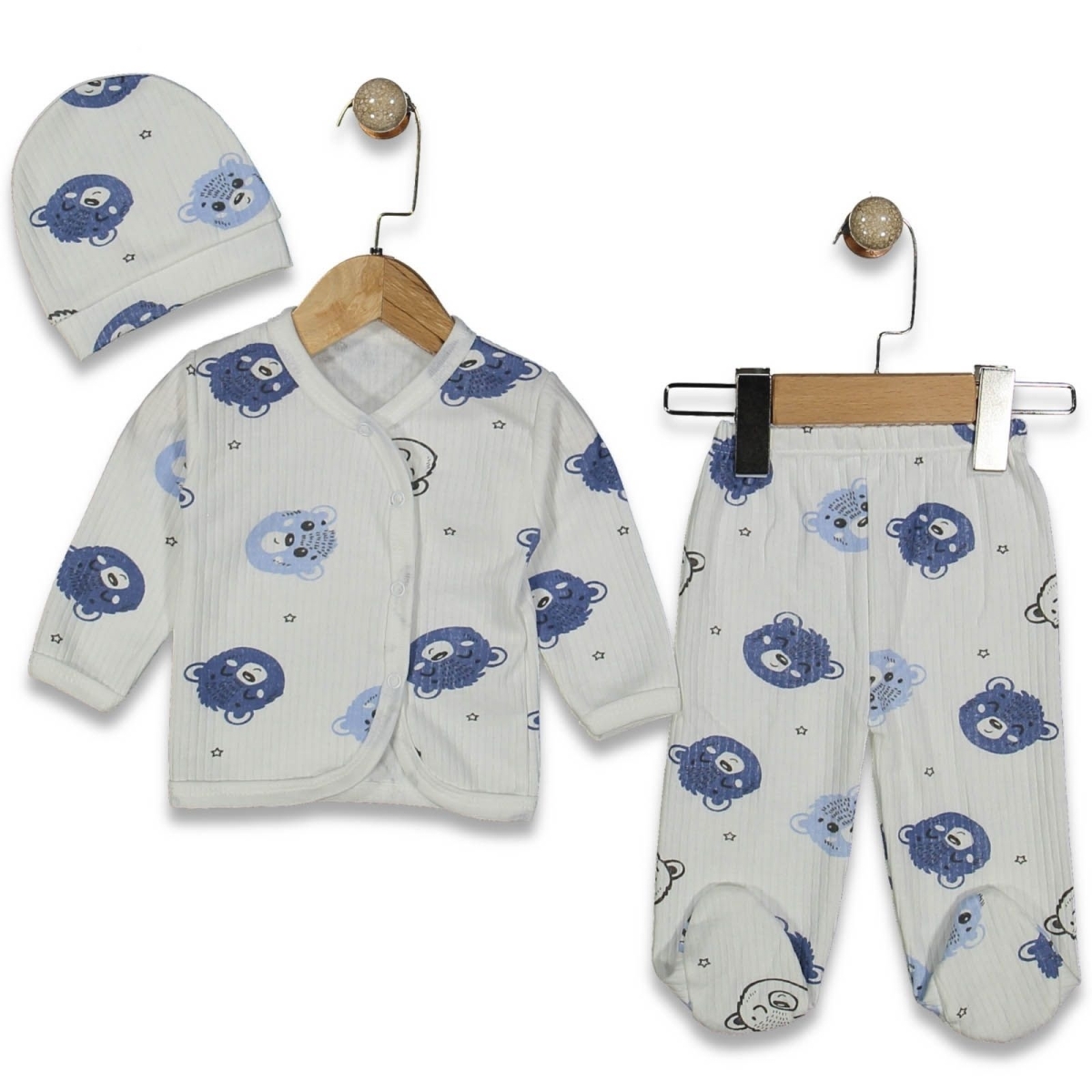 ÖZLEV 50381-UNISEX 3/3 AY RAPORLU ZIBIN YAVRU AYI