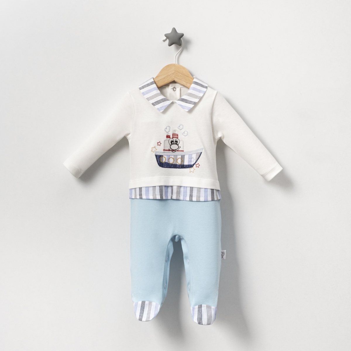 TEKNE NAKIŞLI ERKEK TULUM