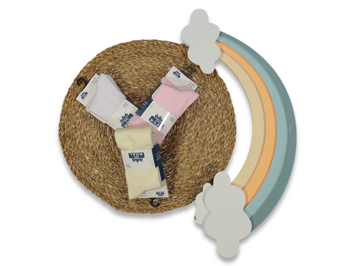 UNİSEX 0/36 Ay DÜZ KÜLOTLU ÇAORAP KUTULU ÇORAP