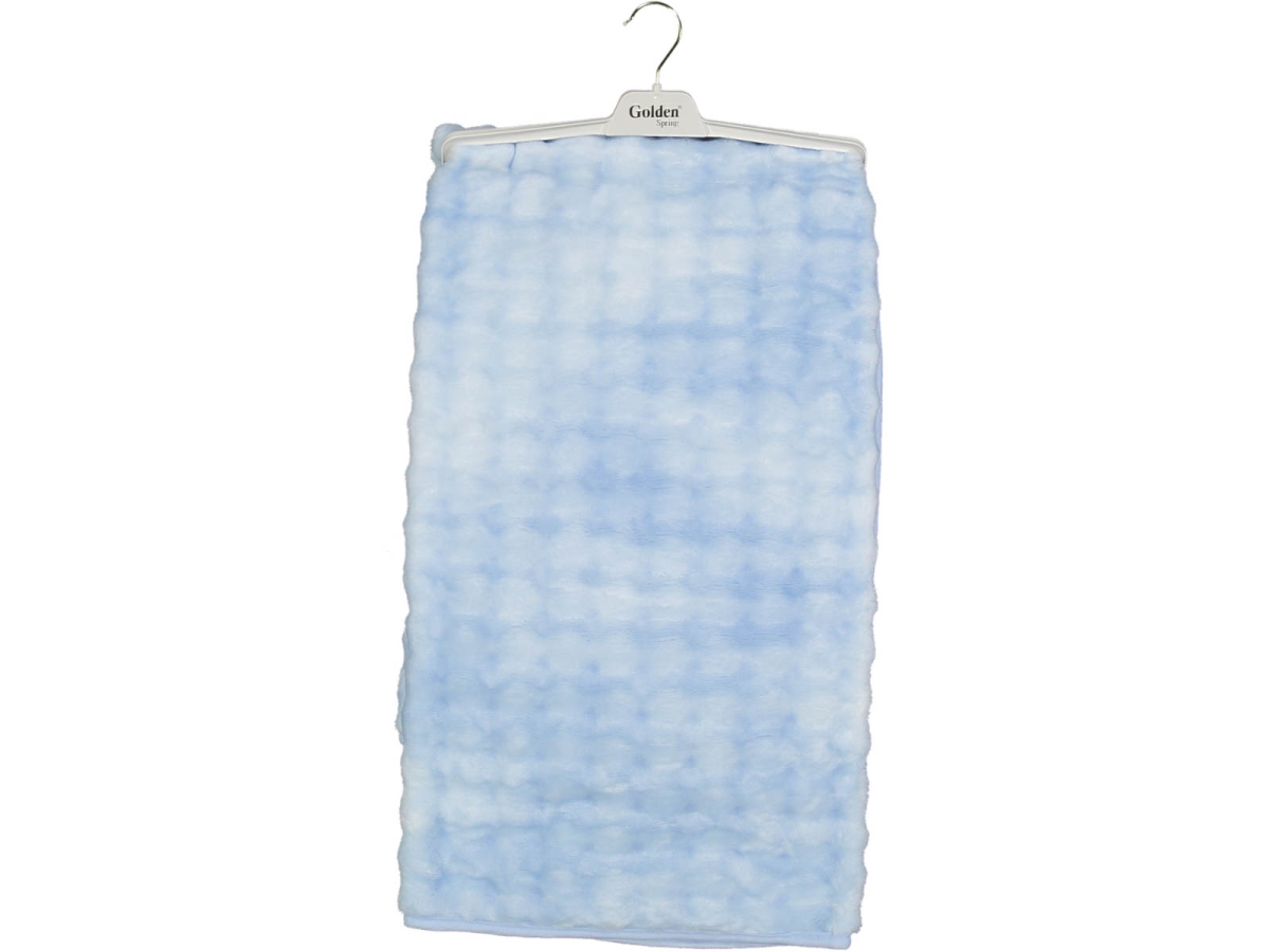 UNISEX 100X120 CM ASKILI BUBBLE PELUŞ BATTANİYE