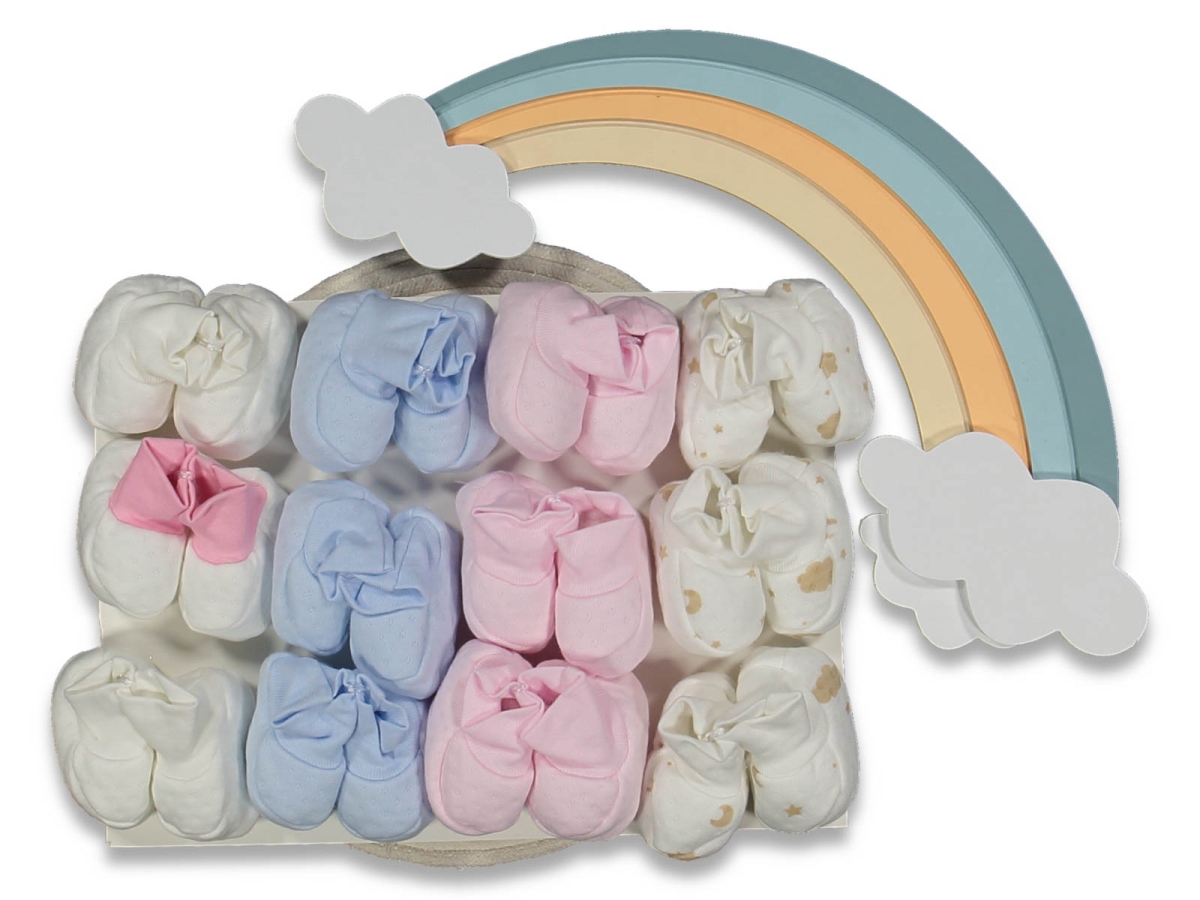 UNISEX 1/1 AY KAPİTONE BEBE PATİK