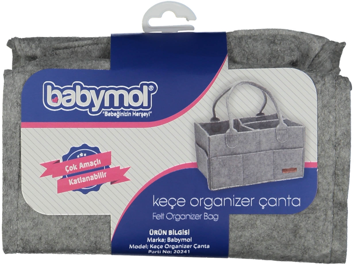 UNISEX 1/1 AY KEÇE ORGANİZER ÇANTA