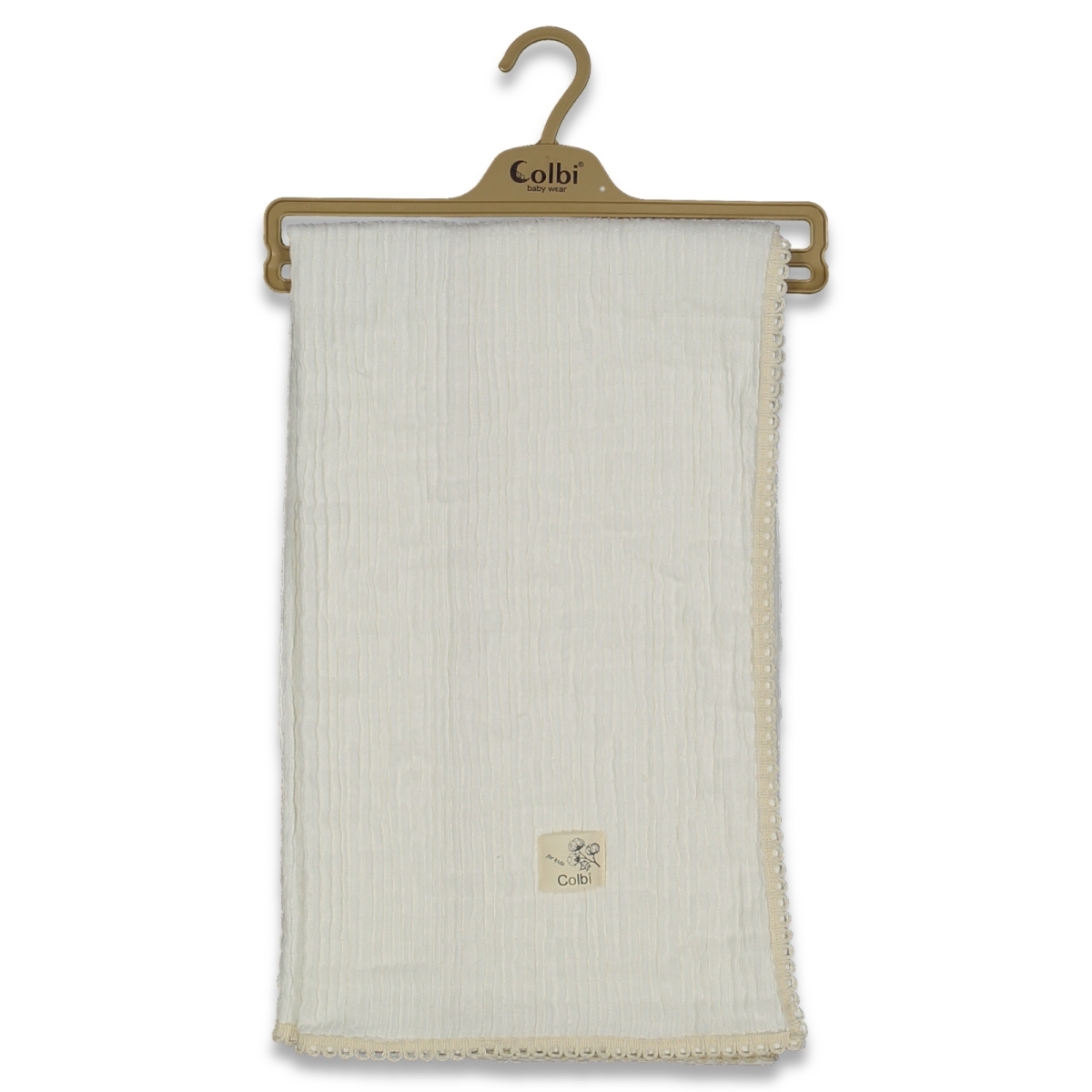 UNISEX 1/12 AY MUSLİN ÇİFT KAT FİSTOLU BATTANİYE 1