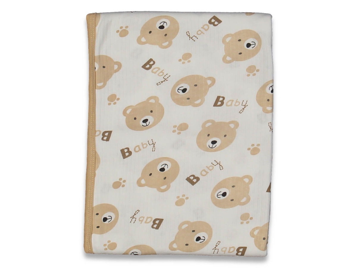 UNISEX 12/12 AY 80X90 ÇİFT KAT DESENLİ BATTANİYE