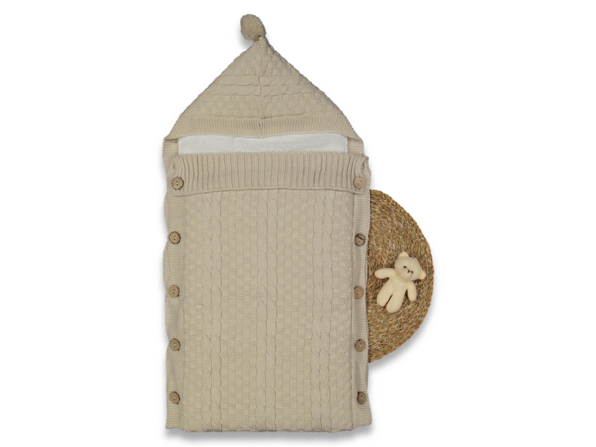 UNISEX 12/12 AY ÇİFT SAÇ ÖRGÜ KARELİ KUNDAK