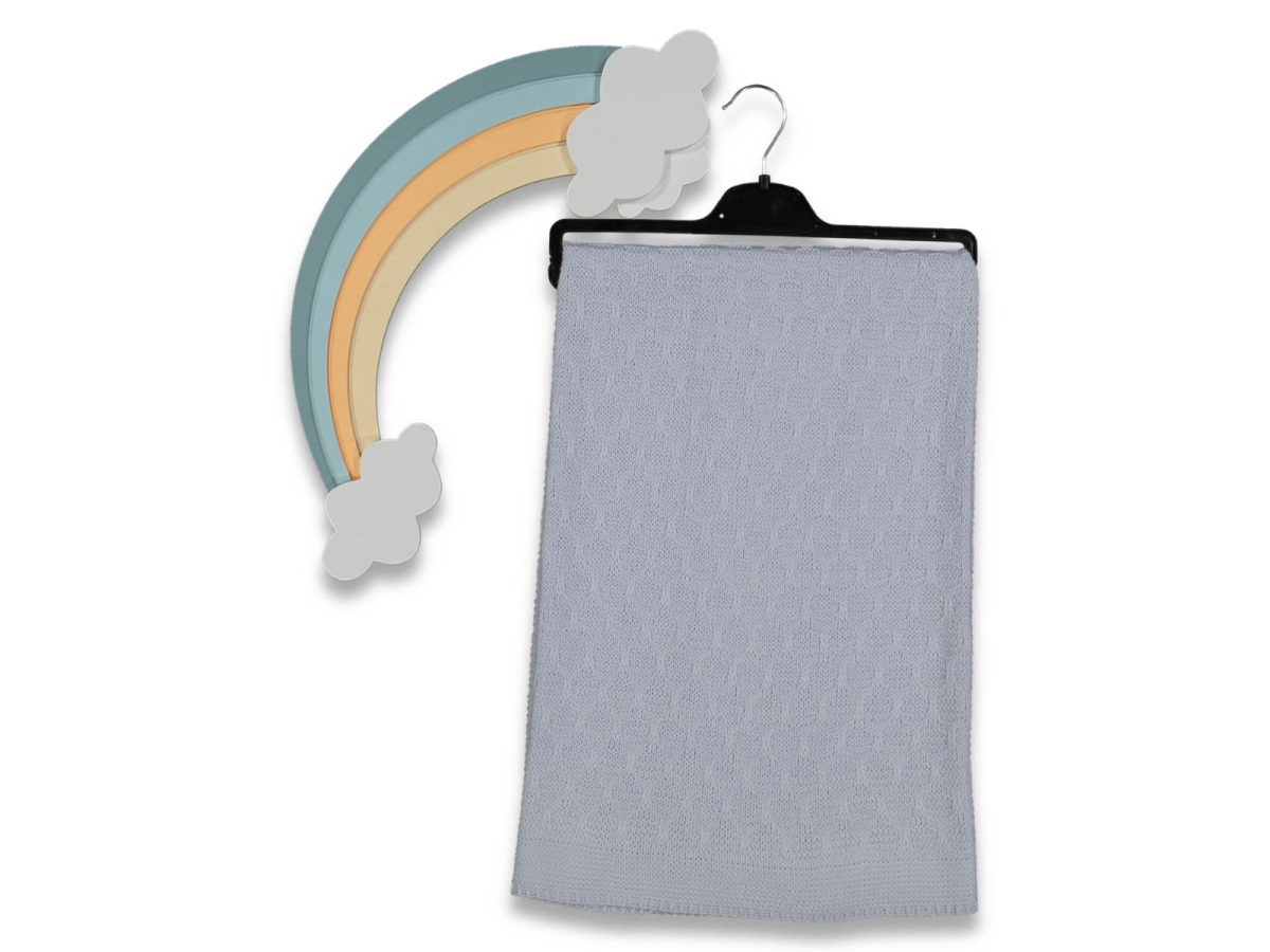 UNISEX 12/12 AY PETEK ÖRGÜ TRİKO BEBEK BATTANİYESİ