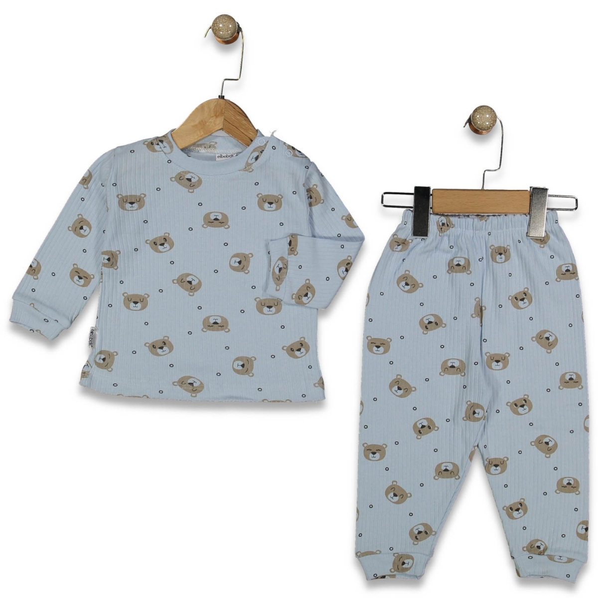 UNISEX 12/18 AY AYI FAFASI PİJAMA TAKIM