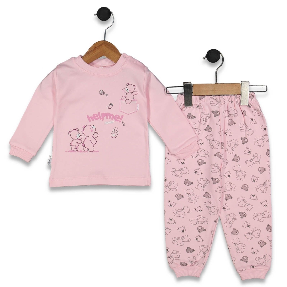 UNISEX 12/24 AY HALPME PİJAMA