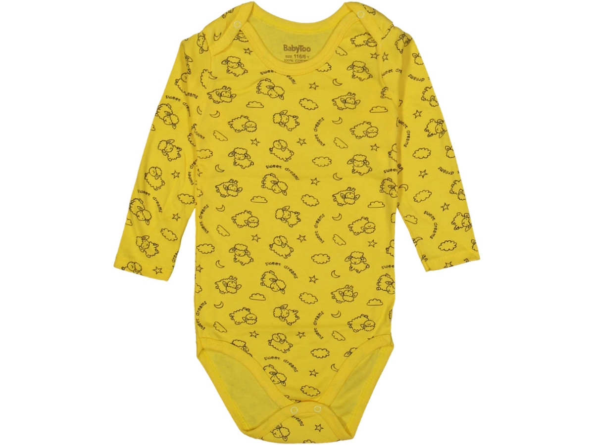 UNISEX 12/36 AY KUZU DESENLI BÜYÜK UZUNKOL BADİ