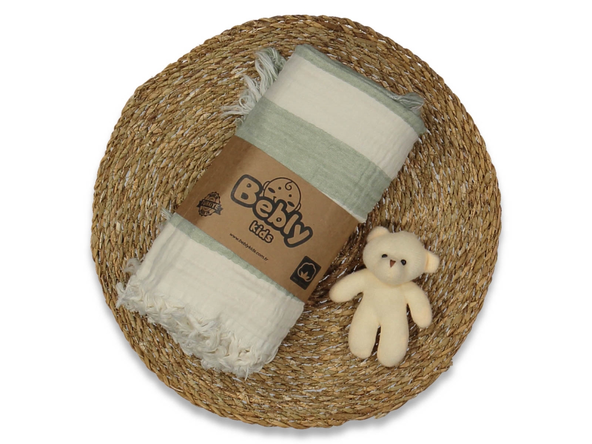 UNISEX 1/24 AY 100*120 4 KAT ULTRA LÜX ŞERİTLİ MÜS