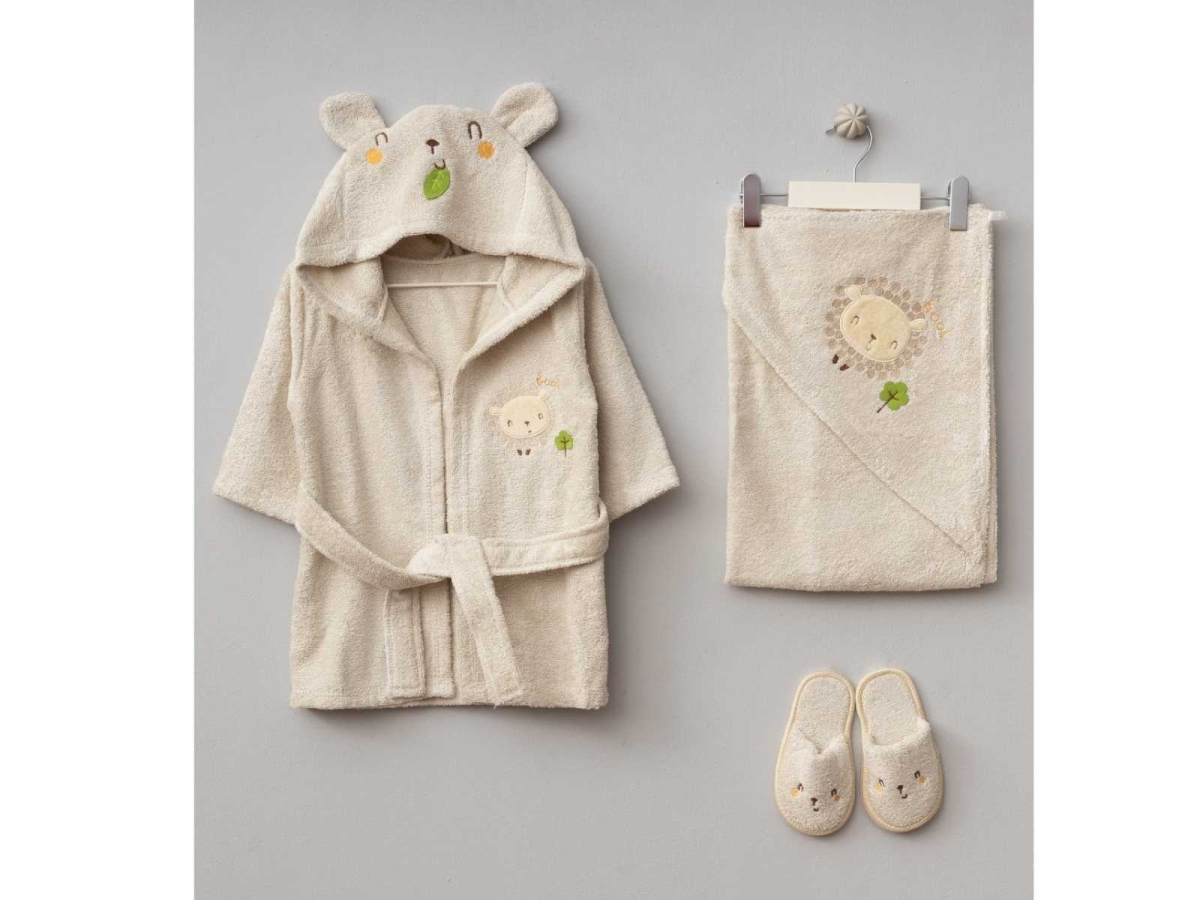 UNISEX 1/24 AY KUZUCUK BORNOZ SETİ