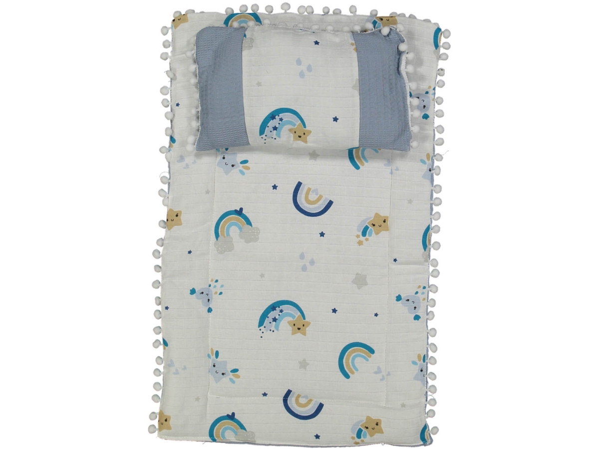 UNISEX 1/3 AY DESENLİ MÜSLİN ALT AÇMA