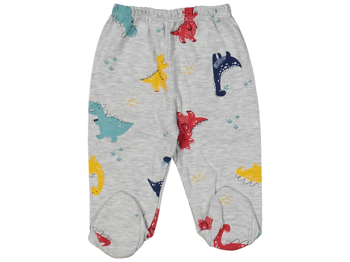 UNISEX 1/3 AY DİNO BASKI PATİKLİ TEK ALT