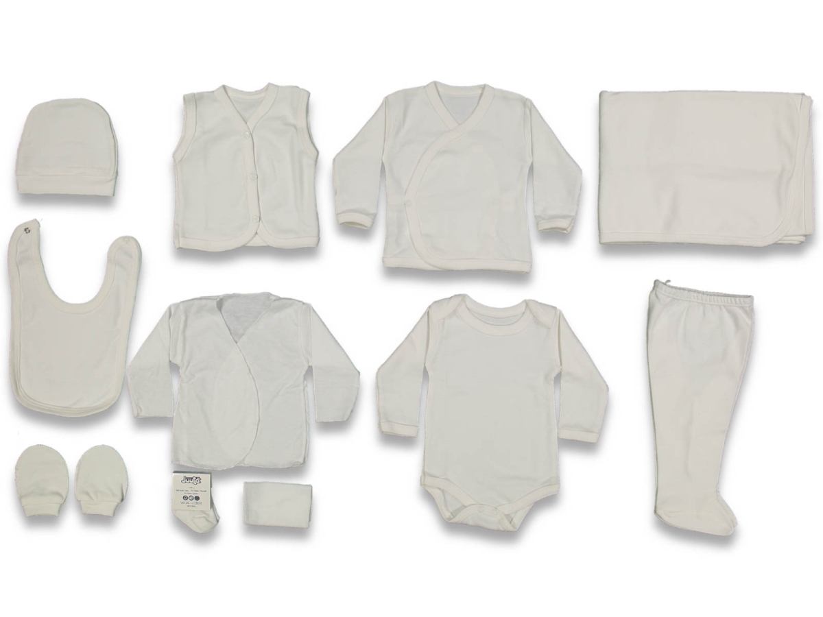 UNISEX 1/3 AY DÜZ ZIBIN 10LU SET