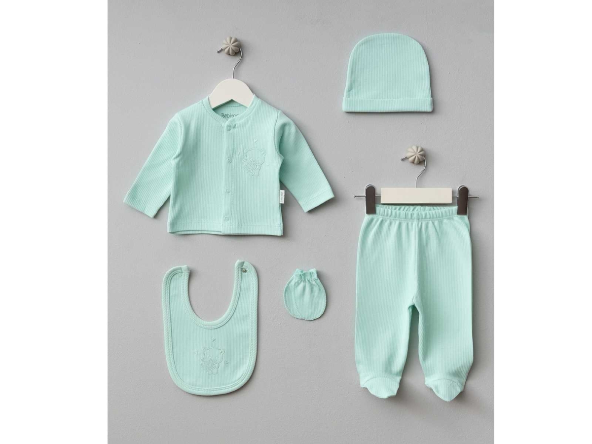 UNISEX 1/3 AY KALPLİ AYICIK 5 Lİ ZIBIN TAKIMI