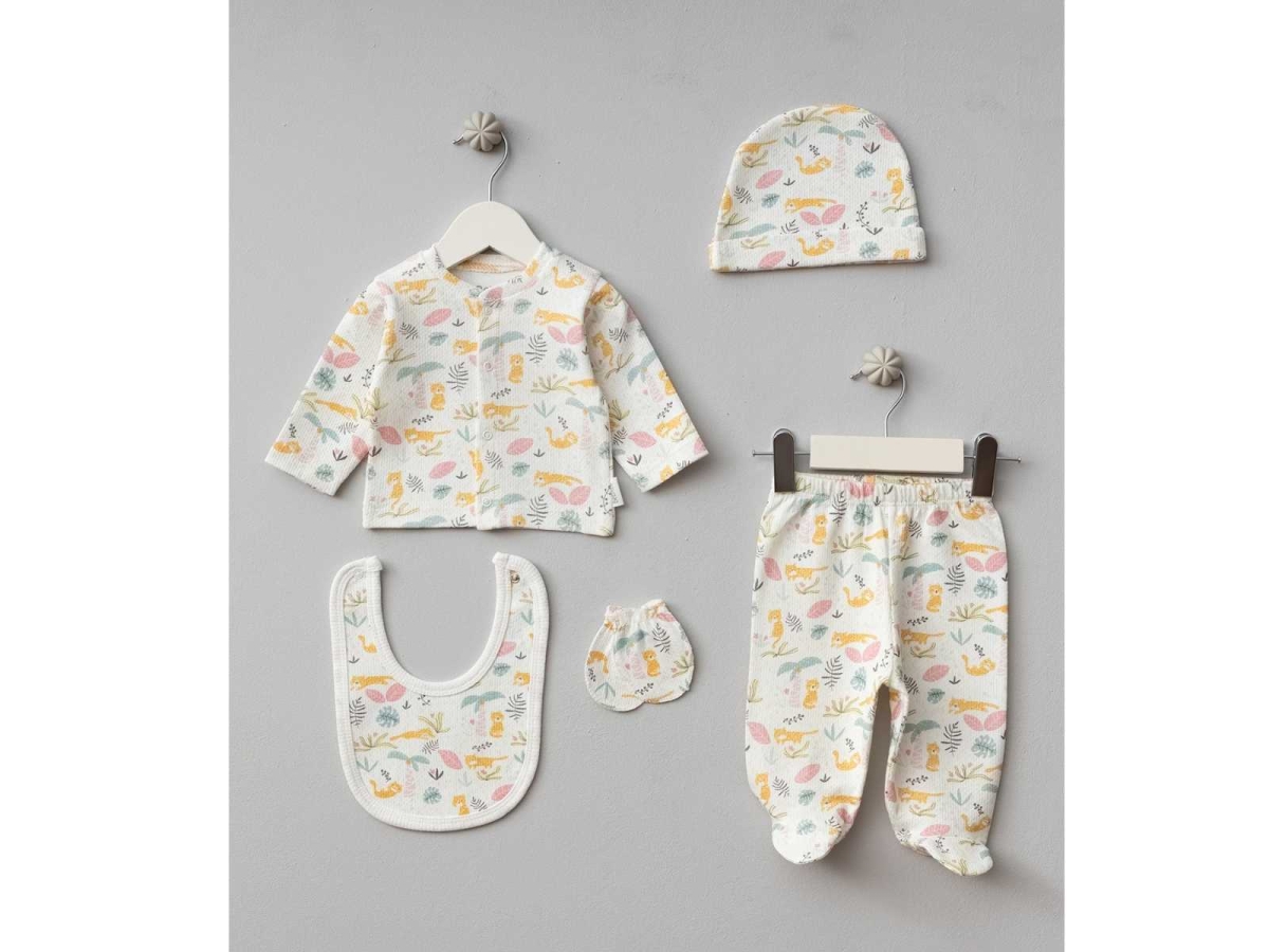 UNISEX 1/3 AY LEOPAR 5 Lİ ZIBIN TAKIMI