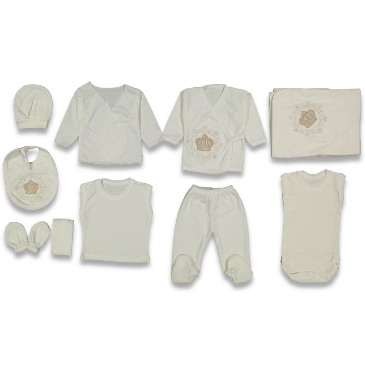 UNISEX 1/3 AY NAKIŞ TAŞLI 10 LU ZIBIN SET
