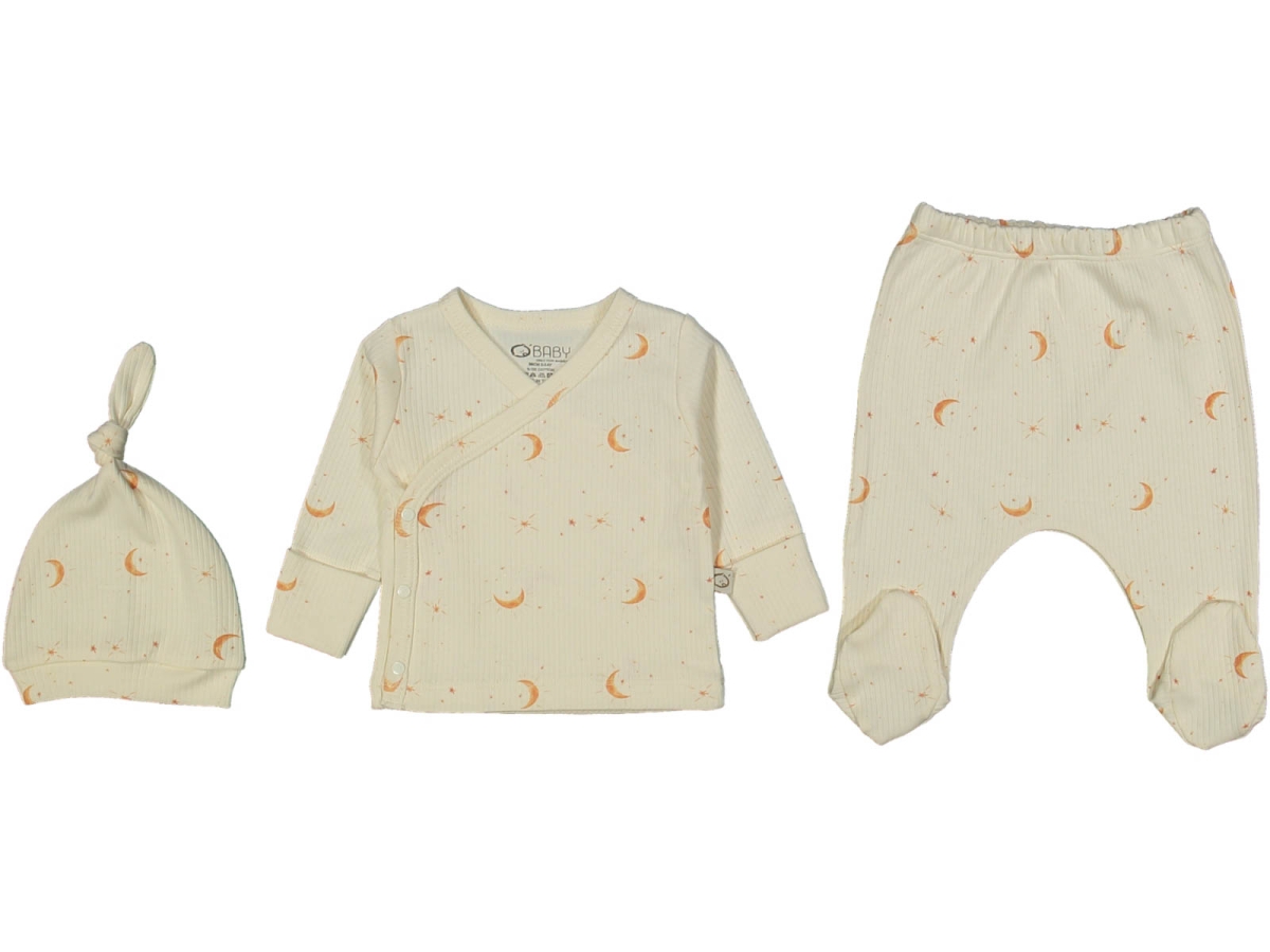 UNISEX 1/3 AY RAPORLU AY BASKILI 3LÜ ZIBIN