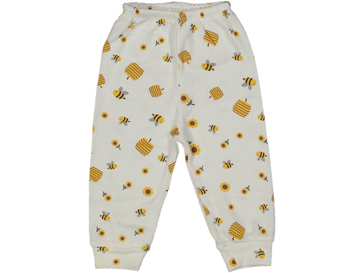 UNISEX 1/9 AY ARI BASKI MANŞETLİ TEK ALT