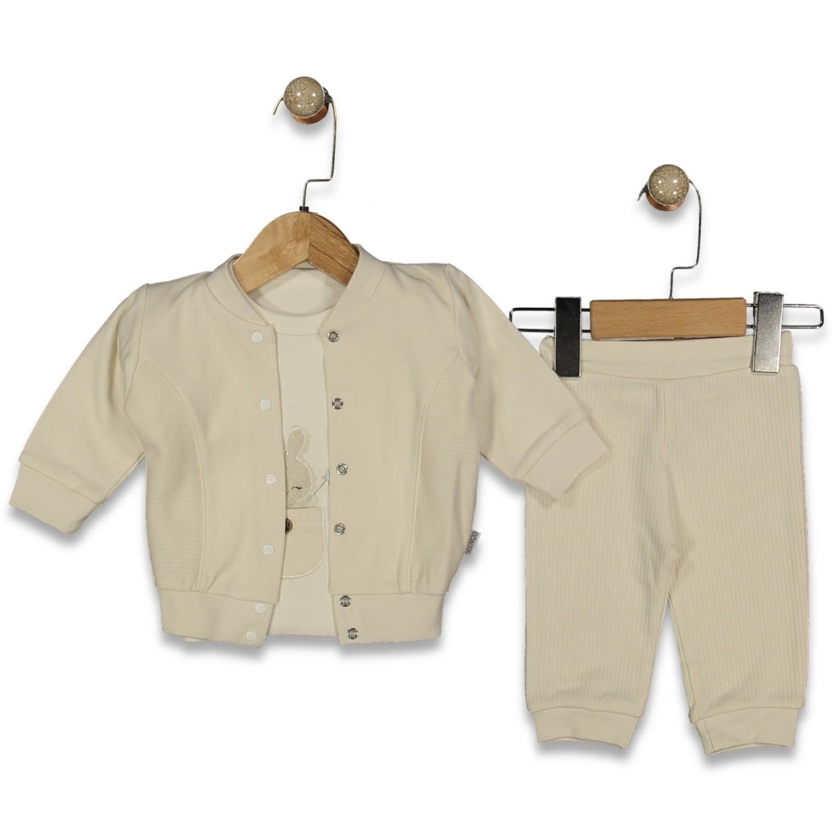 UNISEX 1/9 AY CEPLİ TONTON 3LÜ TAKIM