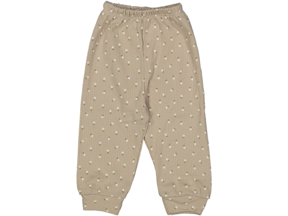 UNISEX 1/9 AY ÇİÇEK MANŞETLİ RAPORLU TEK ALT 