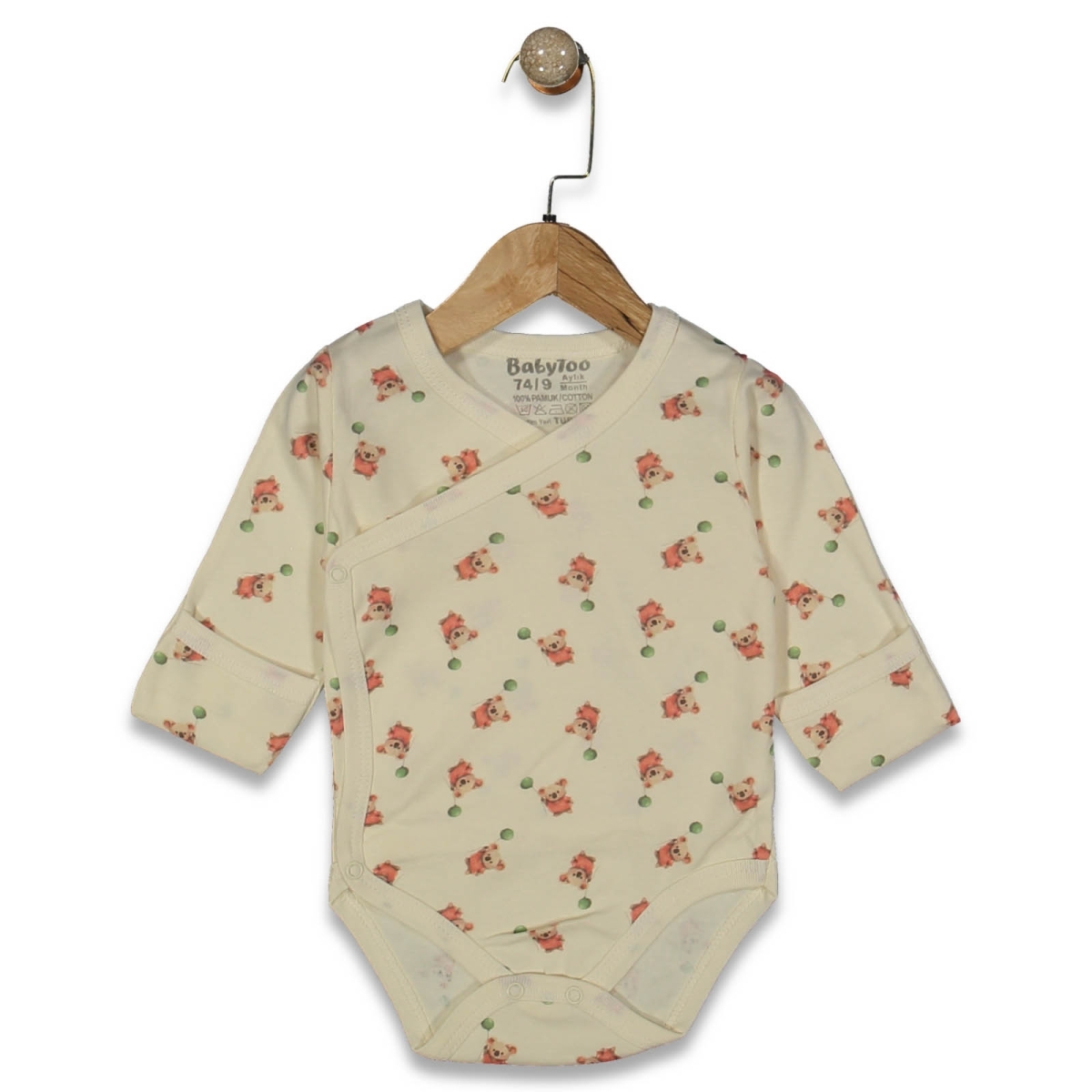 UNISEX 1/9 AY DİJİTAL KOALA DESENLİ KUNDAK BADİ