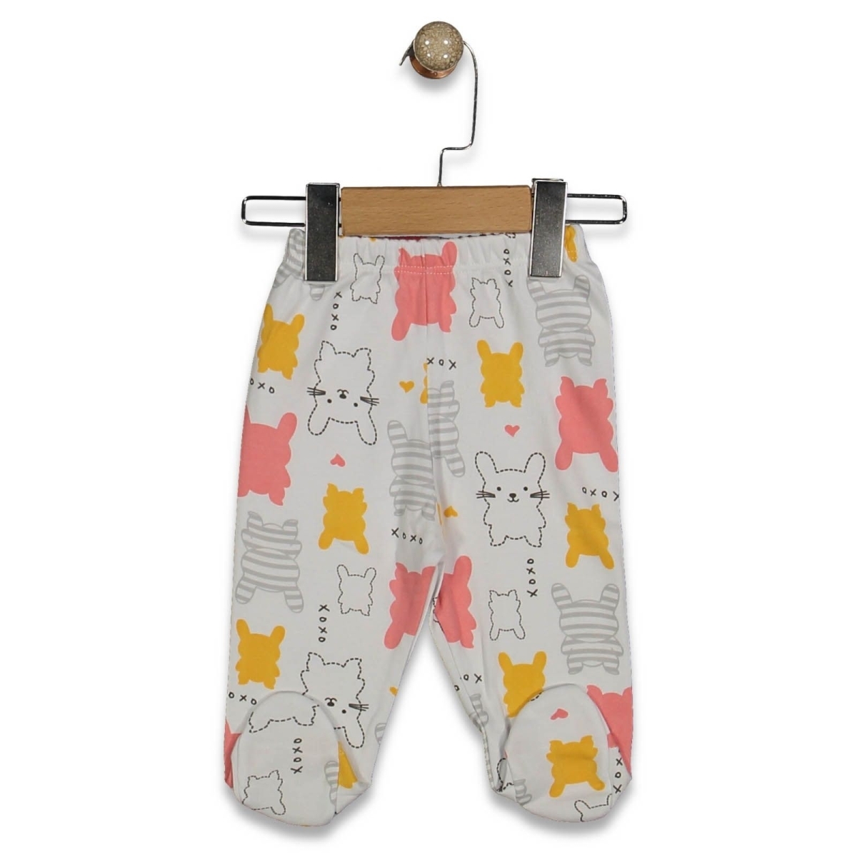 UNISEX 1/9 AY TAVSAN DESENLİ PATİKLİ TEK ALT