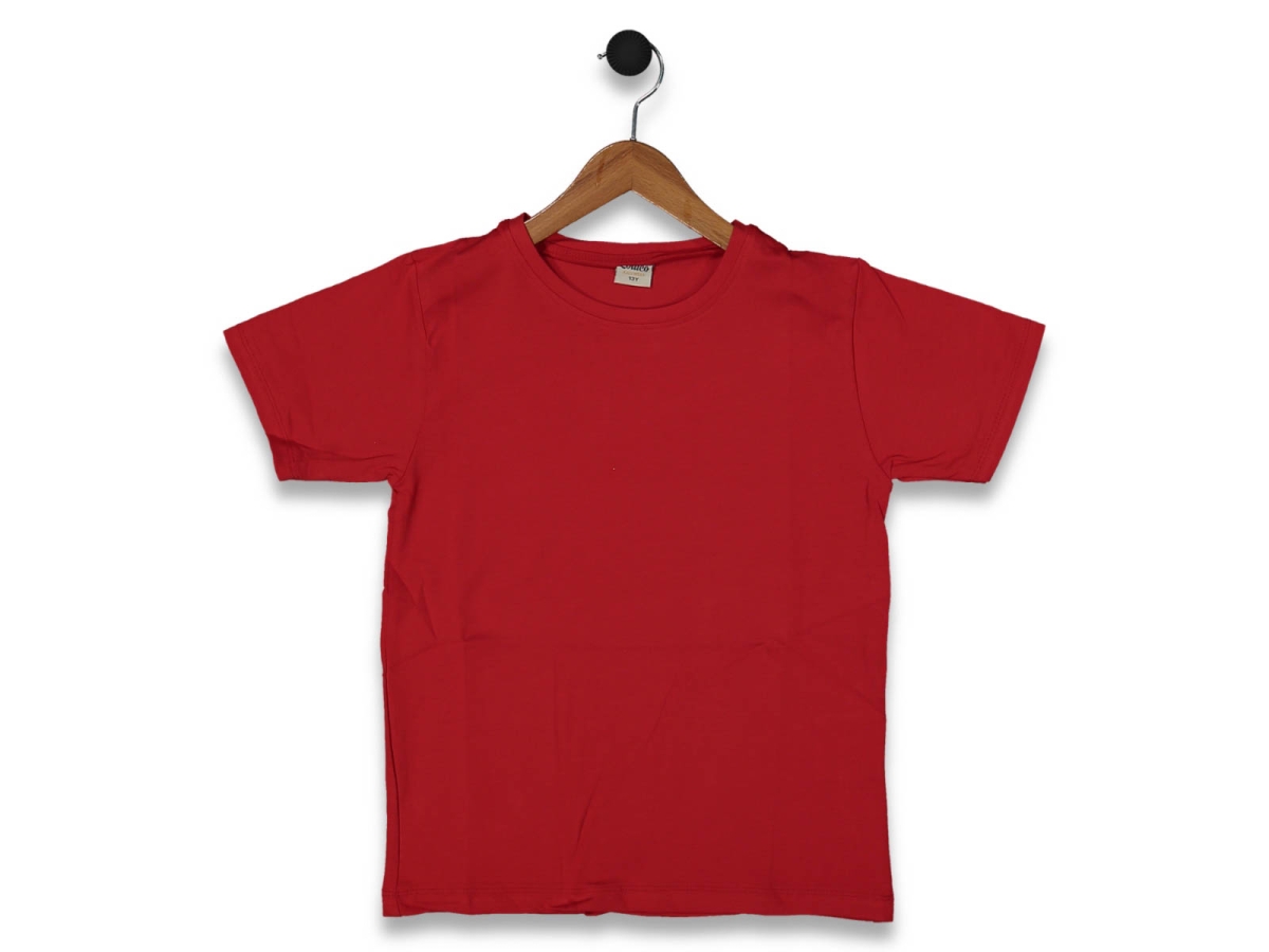 UNISEX 2/5 YAŞ DÜZ KISA KOL BADİ